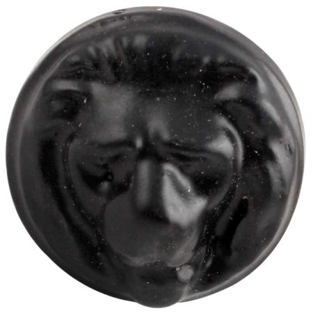 Black Lion Metal Knobs